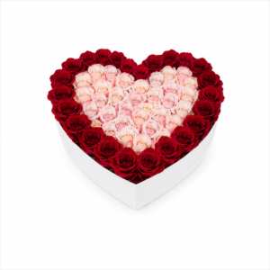 Caja de Rosas Corazón